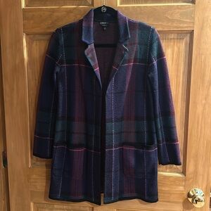 Plaid sweater blazer - Talbots - size small